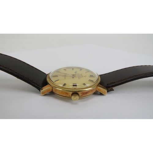 237 - Omega Constellation 14ct yellow gold cased Automatic Chronometer gentleman’s wrist watch, circa 1960... 