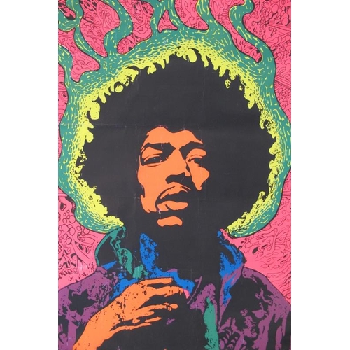 598 - Six various reproduction posters, including Jimmi Hendrix, Easy Rider, Captain BeefHeart, etc. (6).
... 