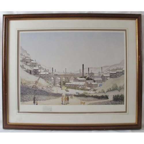 626 - G.W. Birks (Yorkshire Artist, 1929-1993) - Three pencil signed limited edition prints depicting indu... 