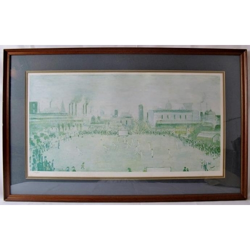 634 - After Stephen Laurence Lowry RA (British, 1887-1976) - 'Lancashire League Cricket Match', limited ed... 