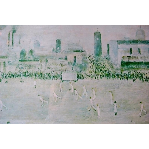 634 - After Stephen Laurence Lowry RA (British, 1887-1976) - 'Lancashire League Cricket Match', limited ed... 