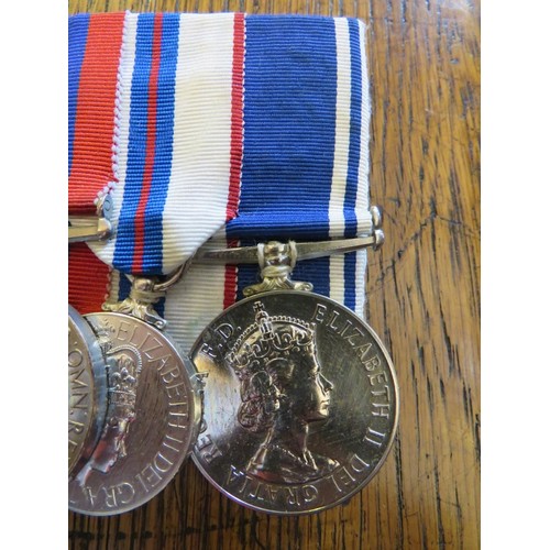 179 - A group of seven WWII, British Police service and OBE medals. Awarded to Chief Constable Raymond Nay... 