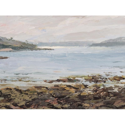 587 - Michael Smith (1988) - 'St. Mawes', oil on canvas, signed and dated, Authentication Certificate vers... 