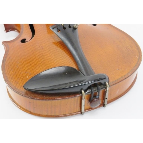 79 - A Hawkes & Sons Tyrolese violin 4/4, circa 1930. Internal makers label to violin. Original Hawkes & ... 