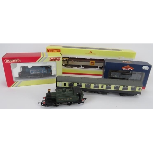 263 - A group of Hornby OO Gauge locomotives and related items. Comprising an OO Gauge EWS Co-Co Class 92 ... 