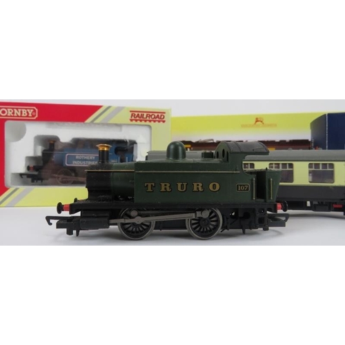 263 - A group of Hornby OO Gauge locomotives and related items. Comprising an OO Gauge EWS Co-Co Class 92 ... 