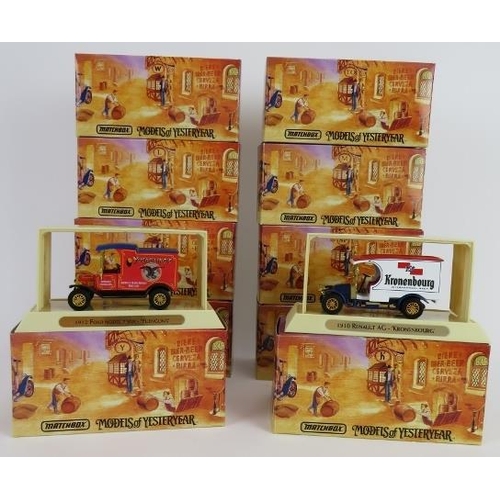 265 - A group of ten Matchbox ‘Great Beers of the World’ Series boxed model die-cast vehicles. (10 items).... 