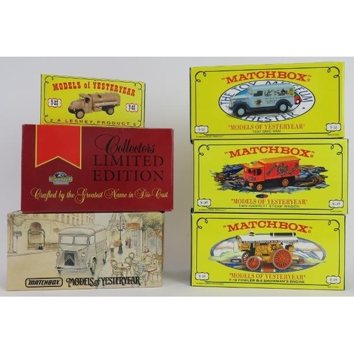 282 - A group of seven Matchbox Models of Yesteryear model die-cast vehicles.  (7 items).
Condition report... 