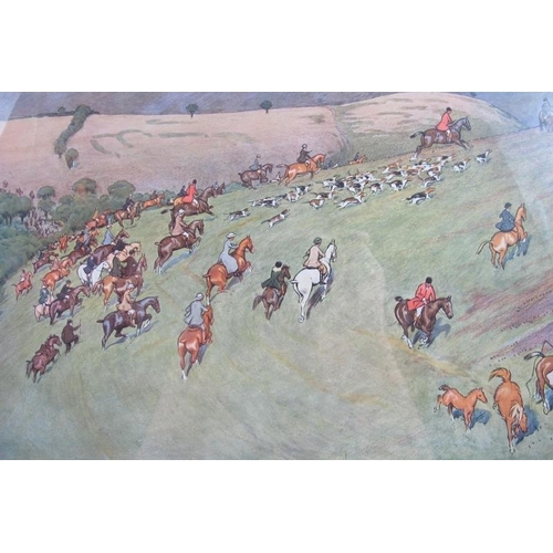 501 - Cecil Aldin (British, 1870-1935) - 'The Hunting Countries of England', pencil signed, limited editio... 