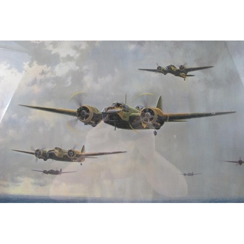 558 - Gerald Coulson (British, 1926 - 2021) - 'The First Blow', pencil signed limited edition WW2 aviation... 