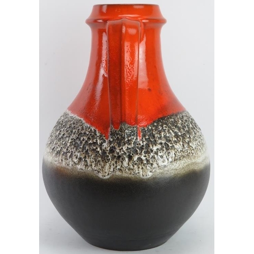 96 - A very large West German fat lava jug by Carstens Tönnieshof, circa 1960s. 45 cm height. 
Condition ... 