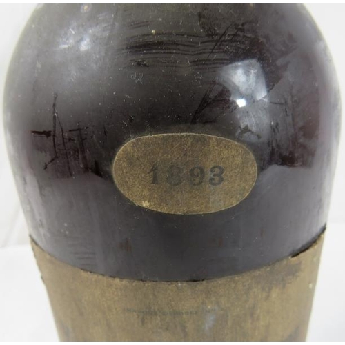 636 - Armagnac: Single magnum bottle of 1893 Vieille Fine Armagnac, Chateau De Saint Aubin, level at high ... 