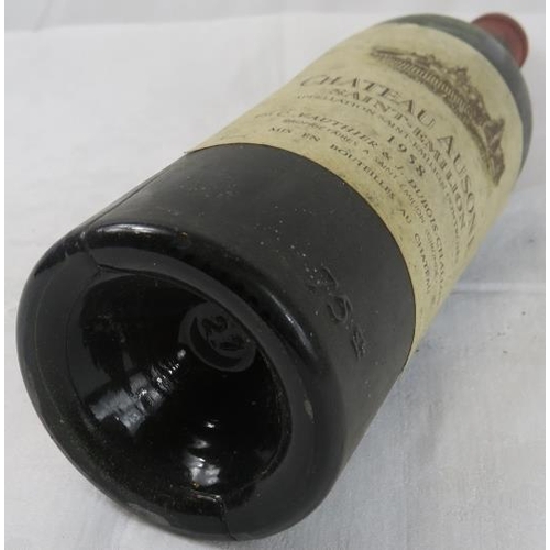 642 - Wine: Chateau Ausone, Saint Emilion, 1958 (1 bottle).