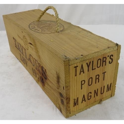 648 - Port: 1978 Taylor's Port Magnum in original unopened wooden case (1 bottle).