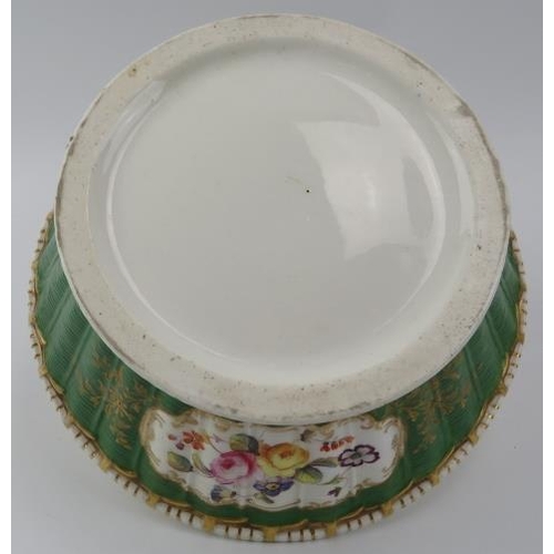 101 - Three English and European porcelain baskets, 19th century/early 20th century. Comprising a large Wo... 