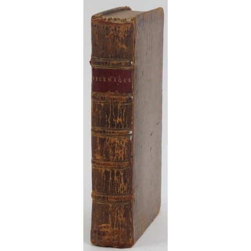 168 - Books: ‘Les Avantures De Telemaque, Fils D’Ulysse’ by François Fénelon, Archbishop of Cambrai, Frenc... 