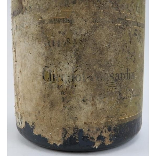 208 - A Magnum bottle of Veuve Clicquot Champagne, 1989. Level at mid neck, labelling badly worn and part ... 