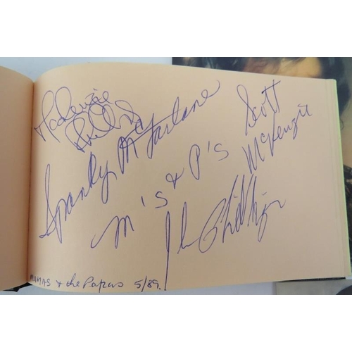 256 - Two autograph albums of British actors, musicians, artists and sporting personalities. (2 items).
Co... 