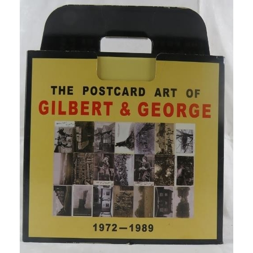 599 - Gilbert & George (b. 1943 & 1942) - 'The Urethra postcard art of Gilbert & George 1972-1989', cased ... 