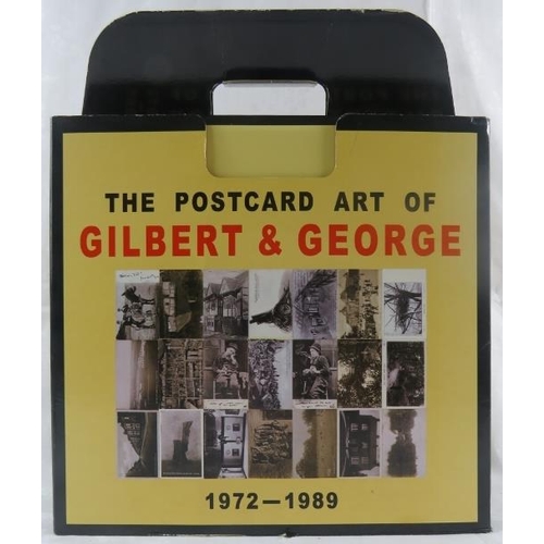 599 - Gilbert & George (b. 1943 & 1942) - 'The Urethra postcard art of Gilbert & George 1972-1989', cased ... 