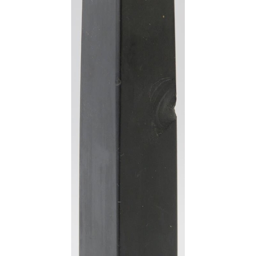 144 - A Grand Tour Pietra Dura stone obelisk. 31 cm height. Condition report: Some age related wear. Chip ... 