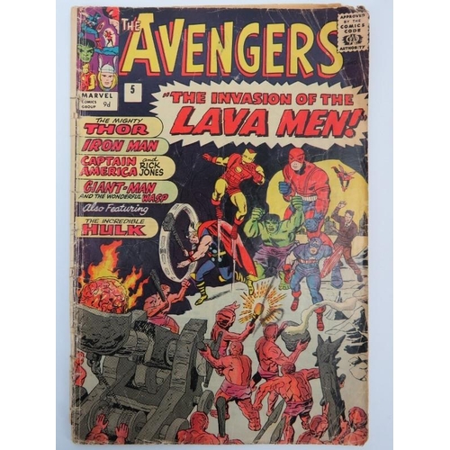 181 - Marvel Comics: The Avengers issue number 5. 
Condition report: Some wear with age.