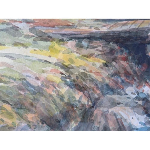 529 - British School (20th Century) - 'Honister Pass, watercolour, indistinctly signed, dated 19th July 19... 