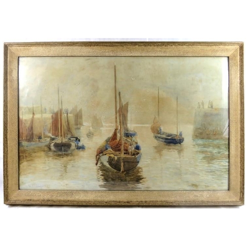 543 - William Edward Croxford (1852-1926, born Brentford, Middlesex) - A framed and glazed watercolour, 'f... 