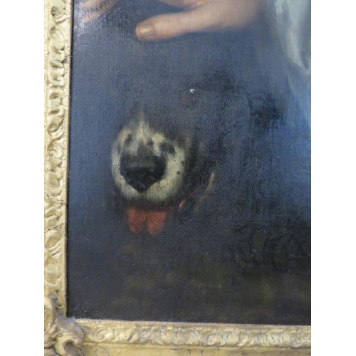 560 - 17th century gilt framed portrait oil on canvas, circle of Peter Lely possibly Montague Bertie 2nd E... 