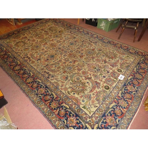 941 - Liberty, London,  c.1930 - Good  quality rug, purchased by the family in 1930, 10'7