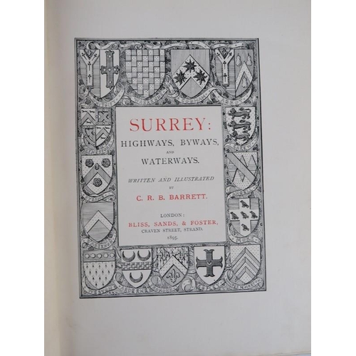 272 - Seven volumes of English topographical interest including; Helen Allingham The Cottage Homes of Engl... 