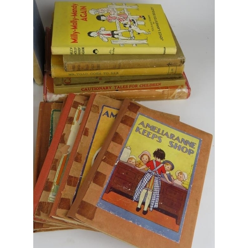 283 - A collection of period children's books including Beatrix Potter, Enid Blyton, AA Milne and Cicely M... 