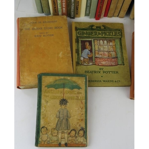 283 - A collection of period children's books including Beatrix Potter, Enid Blyton, AA Milne and Cicely M... 