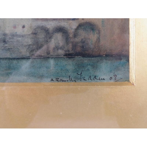 574 - Arthur Romilly Fedden (1875-1939) - A framed & glazed watercolour, 'Venetian scene', signed lower ri... 