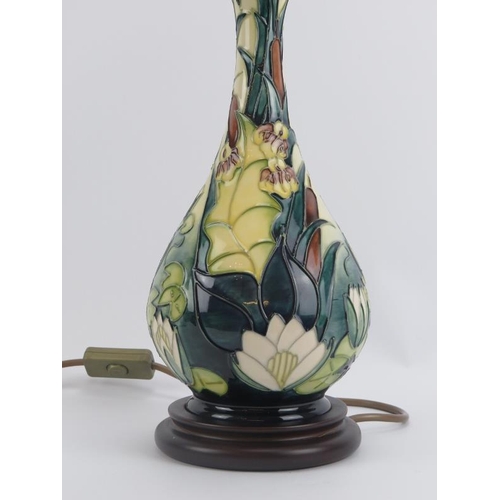 66 - A large Moorcroft ‘Lamia’ pattern table lamp designed by Rachel Bishop, circa 1995.  41.3 cm height ... 