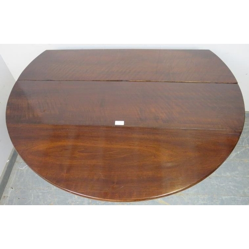 712 - A good Regency Period Cuban mahogany extending dining table in the manner of Gillows, with concertin... 