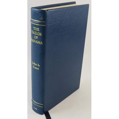 265 - John Le Carre, signed, The Tailor of Panama, 1996 First Edition. Blue leather binding in black cloth... 