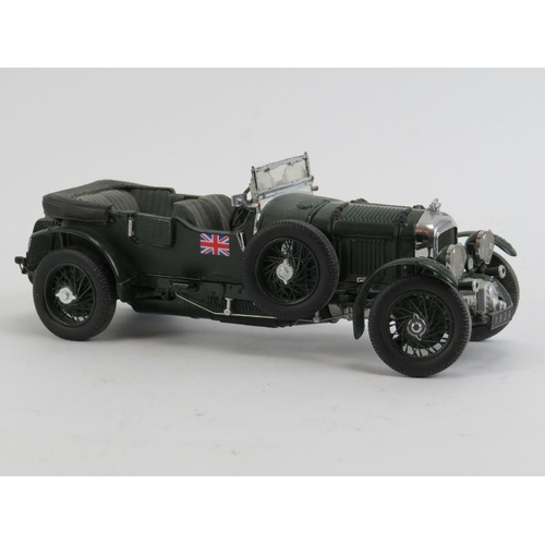 286A - A Franklin Mint 1929 Bentley die-cast model car. 19.5 cm length. Condition report: Some age related ... 