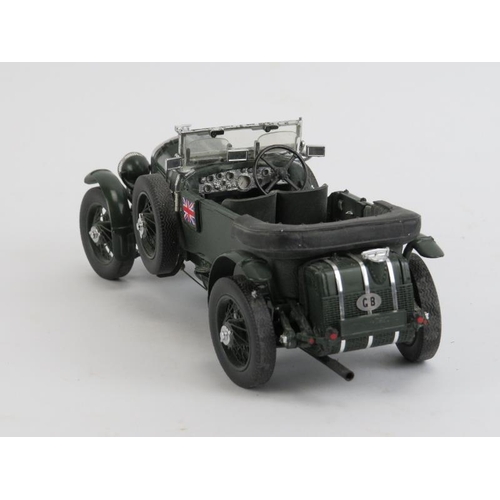 286A - A Franklin Mint 1929 Bentley die-cast model car. 19.5 cm length. Condition report: Some age related ... 