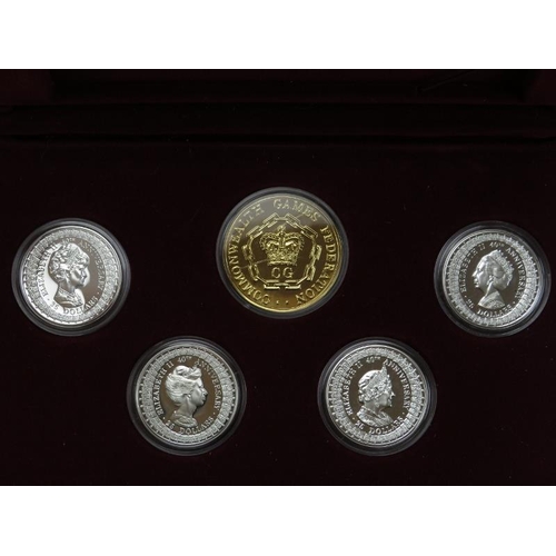 296 - A Royal Australian Mint ‘The Royal Ladies’ sterling silver proof coins and medallion set, circa 1992... 