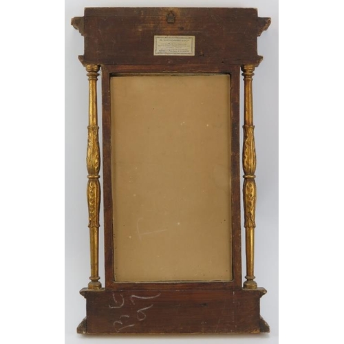 80 - A Florentine Neoclassical gilt frame by A Signorini, circa 1920s/30s. Label verso. 55.8 cm height, 3... 