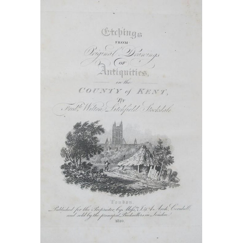 274 - Kent topographical interest: Villare Cantanium or Kent Surveyed and Illustrated by Thomas Philipott,... 