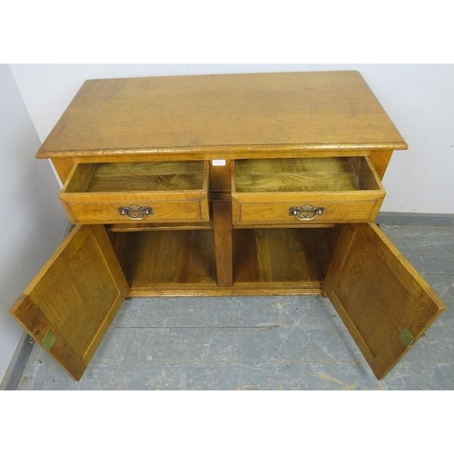 825 - A set of three vintage Regency Revival mahogany nesting tables, on faux bamboo supports with splayed... 