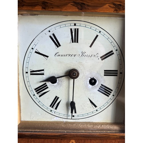 67 - A Camerer, Kuss & Co mantle clock, late 19th/early 20th century. Two keys and pendulum included. 24.... 