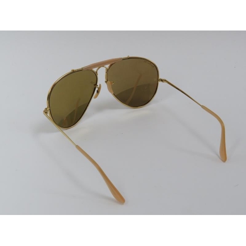 29 - A vintage pair of Rayban Aviator 50th Anniversary sunglasses. Arms marked ‘The General’ and ‘1937 - ... 