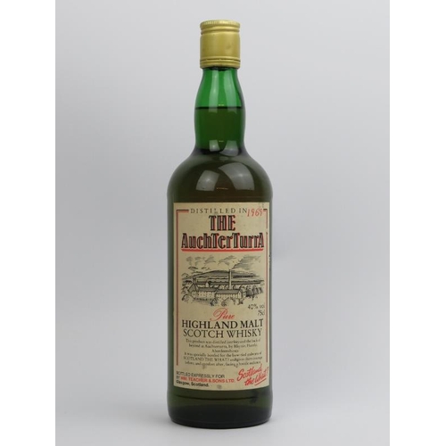 6 - A bottle of ‘The AuchTerTurra’ Highland Malt Scotch Whisky by Wm. Teacher & Sons Ltd., distilled in ... 
