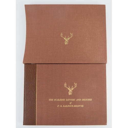 100 - Four hardback bound deer stalking books, 20th century. Comprising ‘Deer-stalking in the Highlands of... 