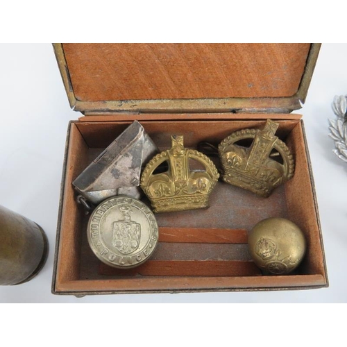 97 - A group of British and German WWII RAF related memorabilia and other wartime items including various... 