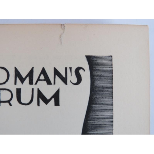 132 - Jonathan Cape - ‘Madman’s Drum’ -  A Novel in Woodcuts by Lynn Ward, First Published 1930 (First Edi... 