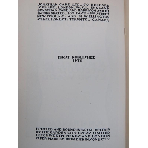 132 - Jonathan Cape - ‘Madman’s Drum’ -  A Novel in Woodcuts by Lynn Ward, First Published 1930 (First Edi... 